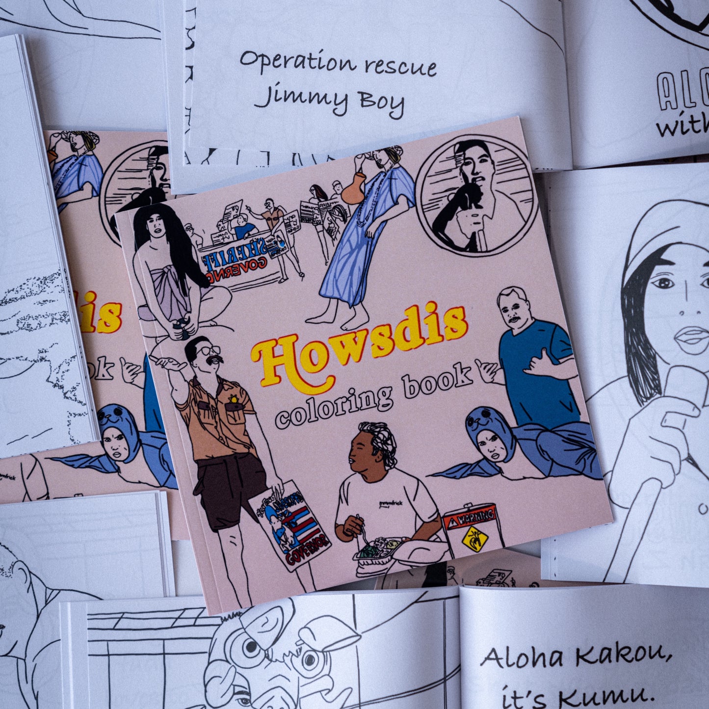 Howsdis Coloring Book