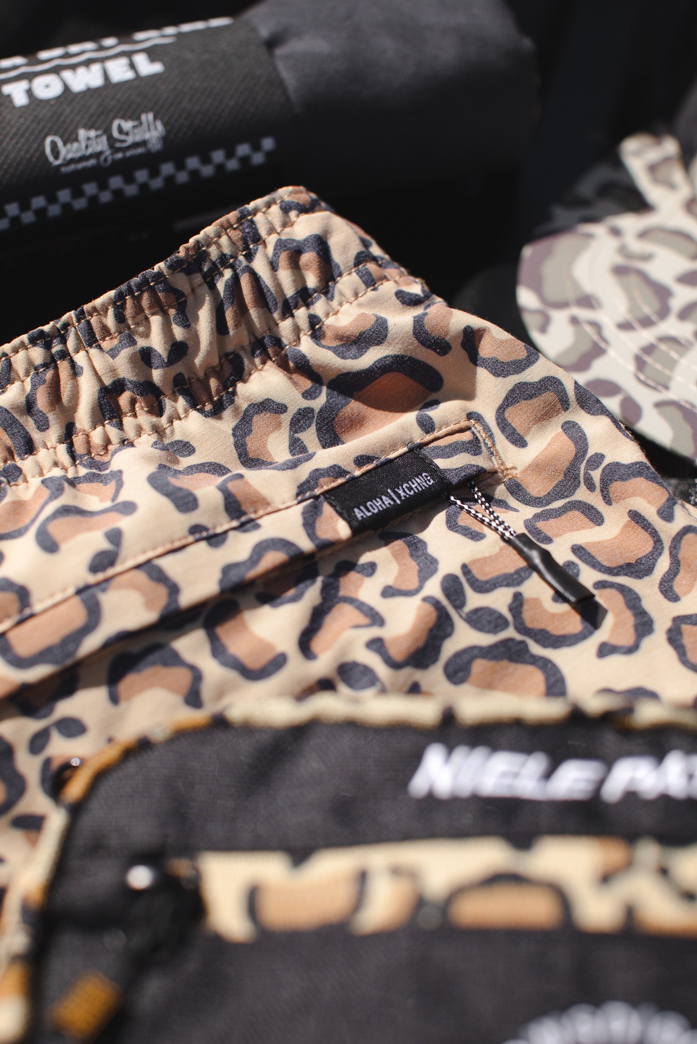 Nīele Patrol Jim's Shorts - Custom Cheetah